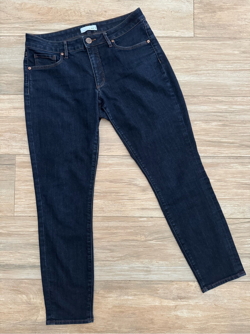 LOFT Curvy Skinny Jeans Size 29/8